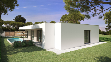  Bouwgrond met goedgekeurd project voor 4 huizen, Serra do Bouro