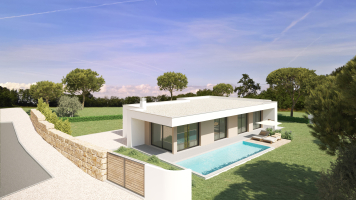  Bouwgrond met goedgekeurd project voor 4 huizen, Serra do Bouro